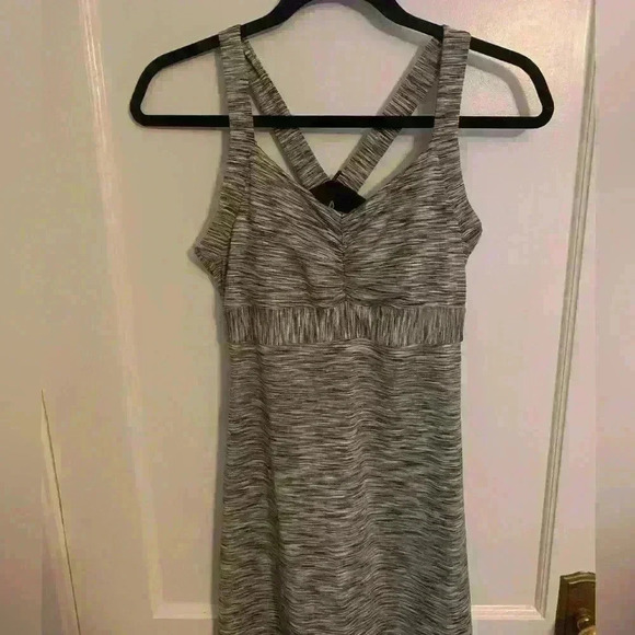 PrAna Opal Amaya Space Dye Racerback Tank Dress, Womens Size Small - Picture 3 of 10